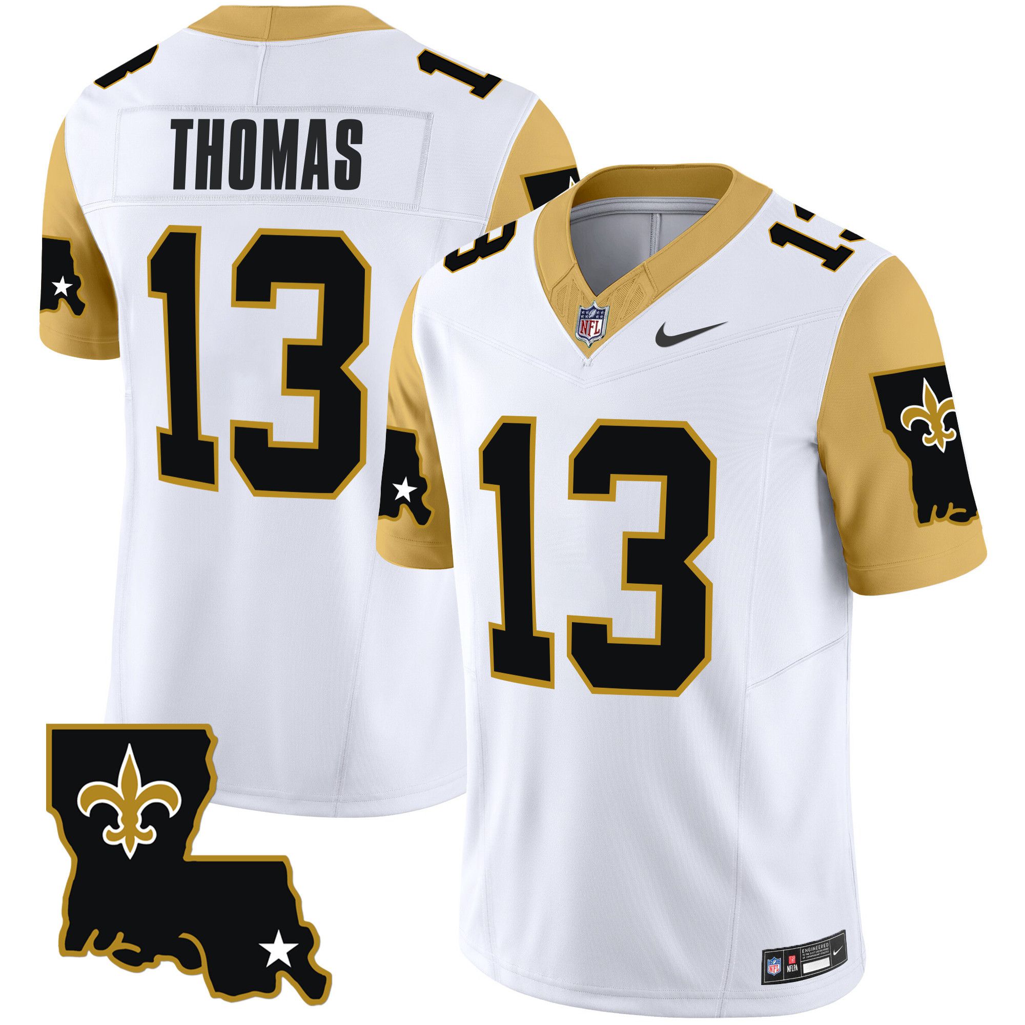 Men New Orleans Saints #13 Thomas White 2024 Nike 1987 Legacy Vapor Limited NFL Jersey->indianapolis colts->NFL Jersey